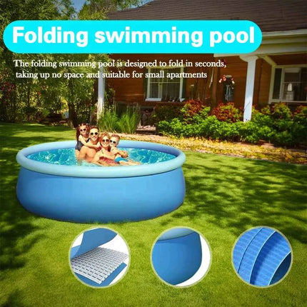 Piscina gonfiabile Staffa quadrata Piscina rotonda Piscina per famiglie all'aperto Piscina per giochi d'acqua per il bagno