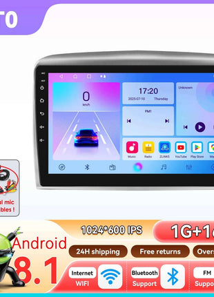 Hizpo 8Core 2Din AI Android 14 Car Radio For Lancia Ypsilon 2006-2011 Car Multimedia GPS 4G Carplay 360Camera By Snapdragon 6115