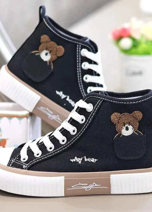 Simpatiche scarpe di tela da donna sneakers traspiranti scarpe sportive di marca per donna scarpe casual vulcanizzate appartamenti alti Zapatos Mujer