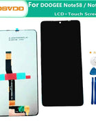 Original For DOOGEE Note 58 Note 59/ Note 59 Pro/Note 59 Pro+ Note 58 Pro LCD Display Screen + Touch Panel Digitizer LCD Display