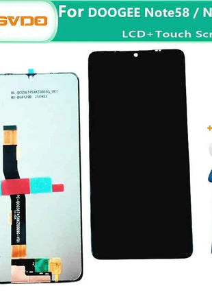 Original For DOOGEE Note 58 Note 59/ Note 59 Pro/Note 59 Pro+ Note 58 Pro LCD Display Screen + Touch Panel Digitizer LCD Display