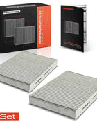 Filtro Abitacolo a Carbone Attivo Frankberg 2x per Dacia Logan LS Nissan Kubistar Renault Clio CU2945 K1052 B729800QAA 7700424098LA87