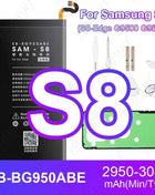 NOHON Phone Battery for Samsung Galaxy S24 S23 S22 Ultra S21 S20 Plus S10 S10E S9 S8 S7 S6 S10+ S20+ S21+ S23+ S24+ Batteries