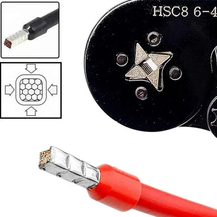 Terminale a crimpare tubolare VE, set combinato di pinze terminali a crimpare multiple, connettore per apparecchiature elettriche, pinze a crimpare