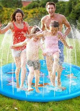 170CM Inflatable Sprinkler Play Mat for Kids Summer Outdoor Beach Games Lawn Pool Pad Toys for Children