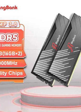 KingBank SoarBlade KRXB DDR5 Series 16GB 1ram or 16GBx2 2rams 6000MHz Gaming Desktop Memory Overclocking Intel XMP 3.0 for PC