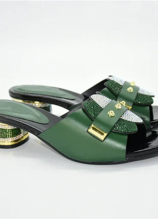 New without bag Pumps Super low heels Italian women Wedding for party heels Elegant shoes Slippers Women's summer slippers 2025