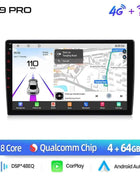 Junsun Qualcomm 8-Core 360 Camera Wireless CarPlay Android Auto Car Radio for Mercedes Benz Smart Fortwo 451 2005-2011