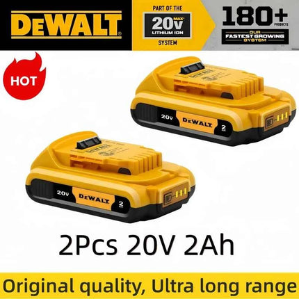 Batteria Originale DeWalt DCB200 20V/60V 2.0Ah-9.0Ah MAX Litio per Utensili Elettrici