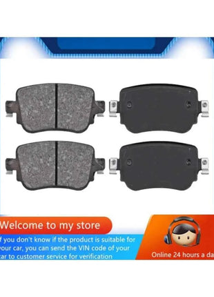 For Audi Q3 A1 Rear Brake Pad 2K5698451B 2Q0698451D 5Q0698451B 5Q0698451AL 7N0698451A 5Q0698451F/Auto Parts -03027