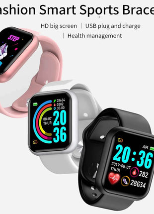 Smart Watch For Women Men Wristwatch Bluetooth Connected Phone Player Music Fitness Sport Bracelet Sleep Monitor Digital Watches