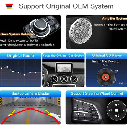 12.3"Android 14 Car Multimedia For MercedesBenz W204 W205 2007-2018 Wireless Auto Radio Player Stereo Screen Head Unit Carplay