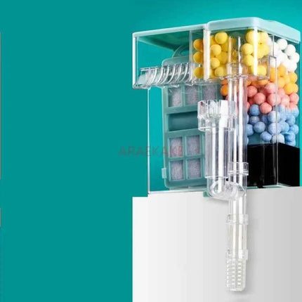 Small fish tank filter circulating water pump external waterfall water purification wall hanging drip box filtration oxygen prod