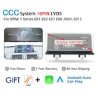 For BMW 1 Series E81 E82 E87 E88 2004-2012 CCC CIC Wireless Carplay Android Auto Car Multimedia Player Linux 1920*720 Screen