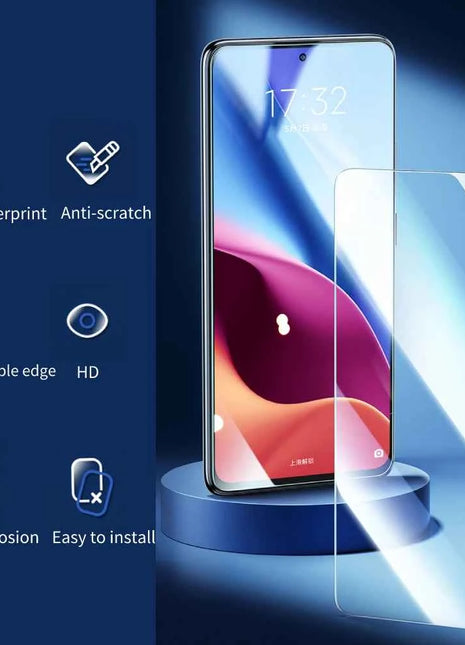 SmartDevil Vetro temperato per Xiaomi POCO F8 Pro F7 F5 F6 X7 Pro F4 Protezione dello schermo per Poco X8Pro Max Pellicola protettiva in vetro HD