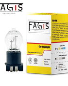 Fagis 2 Pcs PW24W 12V 24W Warm White Car Lamps Fog Lights Driving Running Lights Halogen Bulbs Auto Turn Signal Light Tail Lamp