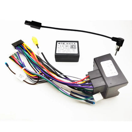 Cablaggio Quadlock Decodificatore CAN Bus Spina a 16 pin per adattatore cavo Android per auto Quad Lock per Chery Tiggo 7 8 5 4 3 2 Arrizo 5