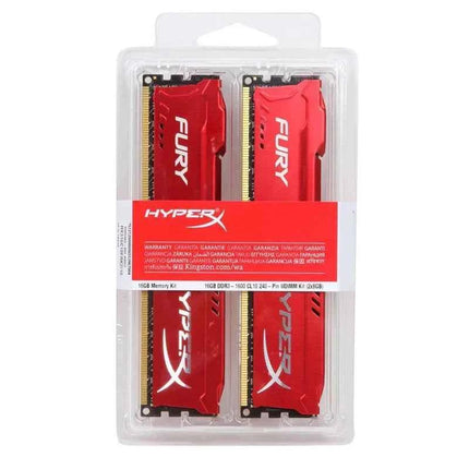HyperX Fury RAM DDR3 8GB 16GB 2x4GB (2x8GB) 1866MHz 1600MHz 1333MHz Desktop RAM PC3-12800 14900 1.5V DIMM 240Pin DDR3 PC Memory