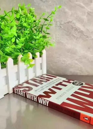 Trova il tuo motivo e inizia con il perché di Simon Sinek, libro motivazionale di gestione e leadership aziendale, in inglese, in brossura.