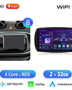 Junsun 8 Core Wireless CarPlay Android Auto Car Radio For Mercedes Benz Smart 453 Fortwo 2014-2020 4G WiFi GPS Navigation Stereo