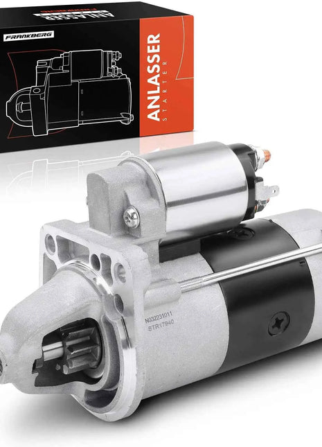 Motorino di Avviamento Frankberg 1x per Jeep Cherokee KJ 2.5L 2.8L 2001-2008 56041579AB 17940 17940N M2T88372ZC M2T88372