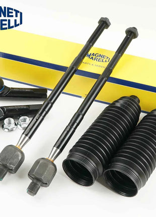 6 Pezzi 1J0422811B 1J0422803H Giunti Sferici Interni ed Esterni per Barra Sterzo per VW Jetta Golf Beetle MK4 Bora Leon per Audi A3