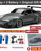New 4WD Remote Control Drift Car Full Size 1:24 Mini Remote Control Racing Car Model 2.4G Radio High Speed RC Car Boy Toy Gift