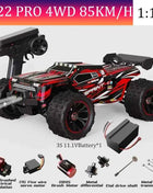 SCY9522PRO Super Brushless Motor Remote Control Car 85 km/h or 50 km/h High-Speed 4WD 1:16 Scale Model Racing Car Boy Toy Gift