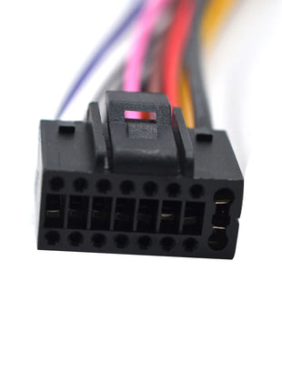 BYNCG Car 16pin adattatore per cablaggio Canbus Box Decoder per Peugeot 206 207 307 cavo di alimentazione Radio Android