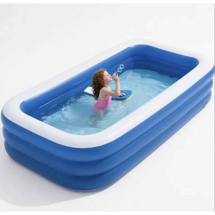 Piscina Gonfiabile Portatile, Design Leggero e Resistente, per Attività Acquatiche Familiari all'Aperto in Giardino Estivo