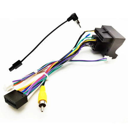 Cablaggio da 16 pin a Quadlock Quad Lock 40 pin connettore adattatore cavo per Peugeot Citroen 408 308 307 207 208 2008 C3 C4 C5
