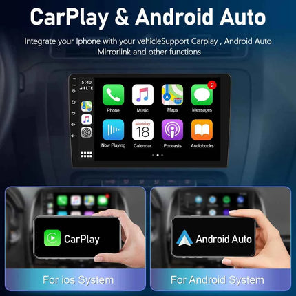 Podofo 10" CarPlay Android Radio For FIAT 500L 2012-2017 Car Multimedia Player GPS Stereo 4G Autoradio IPS Intelligent System