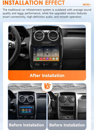 Android Car Radio Player audio for Renault Duster 2015 - 2020 wireless Carplay Android Auto 2din GPS Intelligent Multimedia DSP