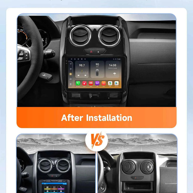 Android Car Radio Player audio for Renault Duster 2015 - 2020 wireless Carplay Android Auto 2din GPS Intelligent Multimedia DSP