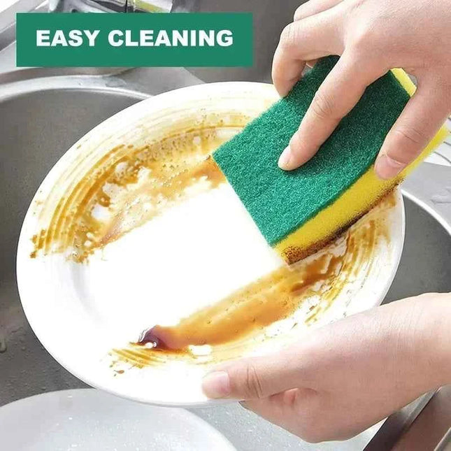 Spugna Cucina Antiruggine Morbida - Set 1/50 Pezzi per Lavastoviglie