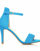New Sexy Women's 9cm High Heel Shoes, Summer Ankle Strap Sandals, Red Party and Wedding Shoes
