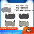 For AUDI Q5 quattro(FY) FAW AUDI Q5L Sportback quattro(87I/87U) Front Brake Pads 80A698151C 80A698151H/Auto Parts -22044