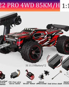 SCY9522PRO Super Brushless Motor Remote Control Car 85 km/h or 50 km/h High-Speed 4WD 1:16 Scale Model Racing Car Boy Toy Gift