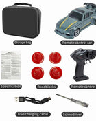 2026 New Kf20 1:64 Drift Rc Car Four-wheel remote-controlled racing car Full proportions Desk Competition Toy Boys Ideal gifts.