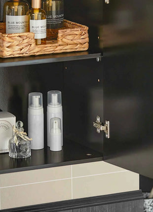 SoBuy FRG231 Hanging wardrobe Bath wardrobe with Two Doors Kitchen wardrobe Medicine wardrobe Closet Bathroom furniture