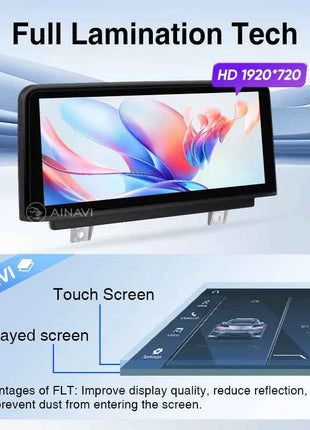Ainavi Car Radio For BMW 1 2 3 4 Series F20 F21 F22 F30 F31 F33 F34 F36 NBT Wireless Carplay Android Auto Car Multimedia Player
