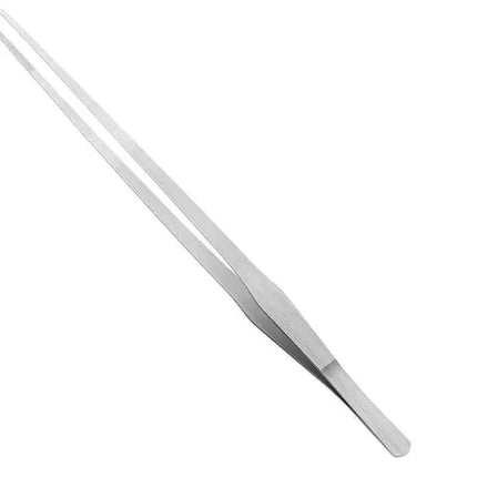 38cm Stainless Steel Aquarium Tweezers Pliers Fish Tank Plant Aquascape Tools Straight Curved Forceps Clip Aquatic Feeding Tongs