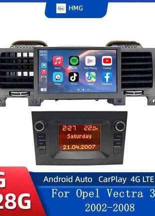 Android 15 Carplay Auto For Opel Vectra 3 C 2002 2003 2004 2005 2006 2007 2008 Multimedia Car Radio Player BT DSP Stereo