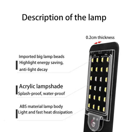 LED Aquarium Light Lighting plants Grow Light 5W/10W Aquatic Plant Lighting Waterproof Clip-on Lamp For Fish Tank