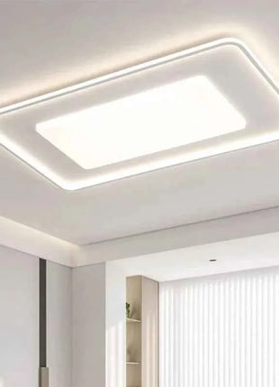 AuroraRealm Illuminazione Lampada da soffitto a LED Moderna semplice Soggiorno Luce Decorazioni per la casa Camera da letto Studio per bambini Apparecchio di controllo remoto