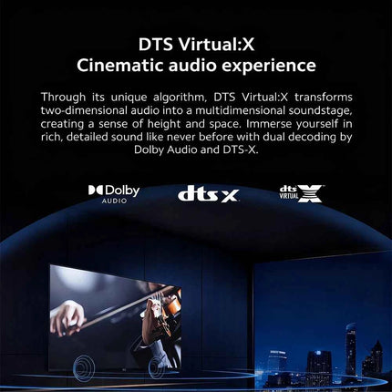 Xiaomi TV A 32, Compact Size With Colorful Screen, Dynamic Sound With Dolby Audio™, DTS-X And DTS Virtual:X, Top-end Metal Fini