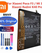 Original Battery For Xiaomi Poco F3 ,11i ,11T Pro ,12T Pro ,Redmi Note 10 10S ,Redmi K40 Pro K50 Ultra ,POCO X3 Pro X4 GT M5s