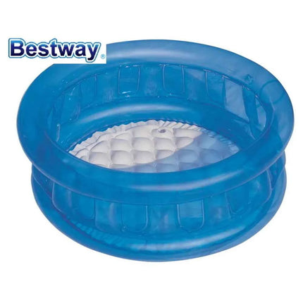 Piscina gonfiabile per bambini Bestway D25"xH10"/64cmxH25cm con 3 camere d'aria/piscina per neonati con fondo gonfiabile/piscina per neonati
