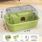 Hamster cage, super large luxury villa, golden thread bear cage, super large space, acrylic hamster cage, pet supplies