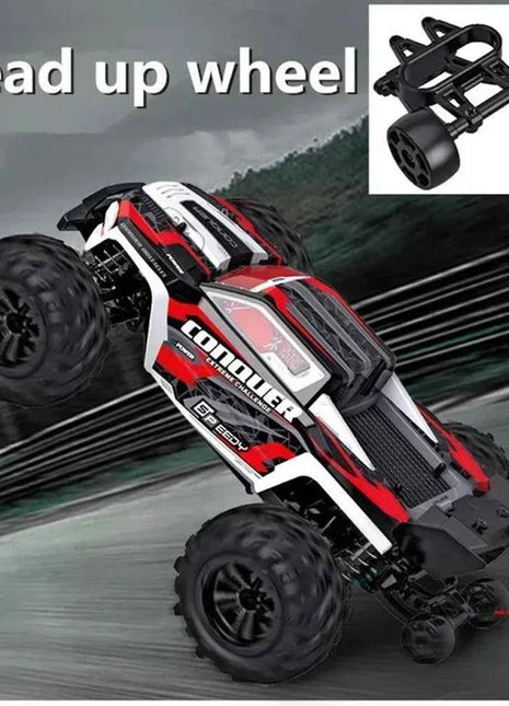 WLtoys 1:16 Scale Large RC Car 50km/h High Speed 4WD Children Toy for Boys Remote Control Car 2.4G Off Road Monster Truck RC Toy